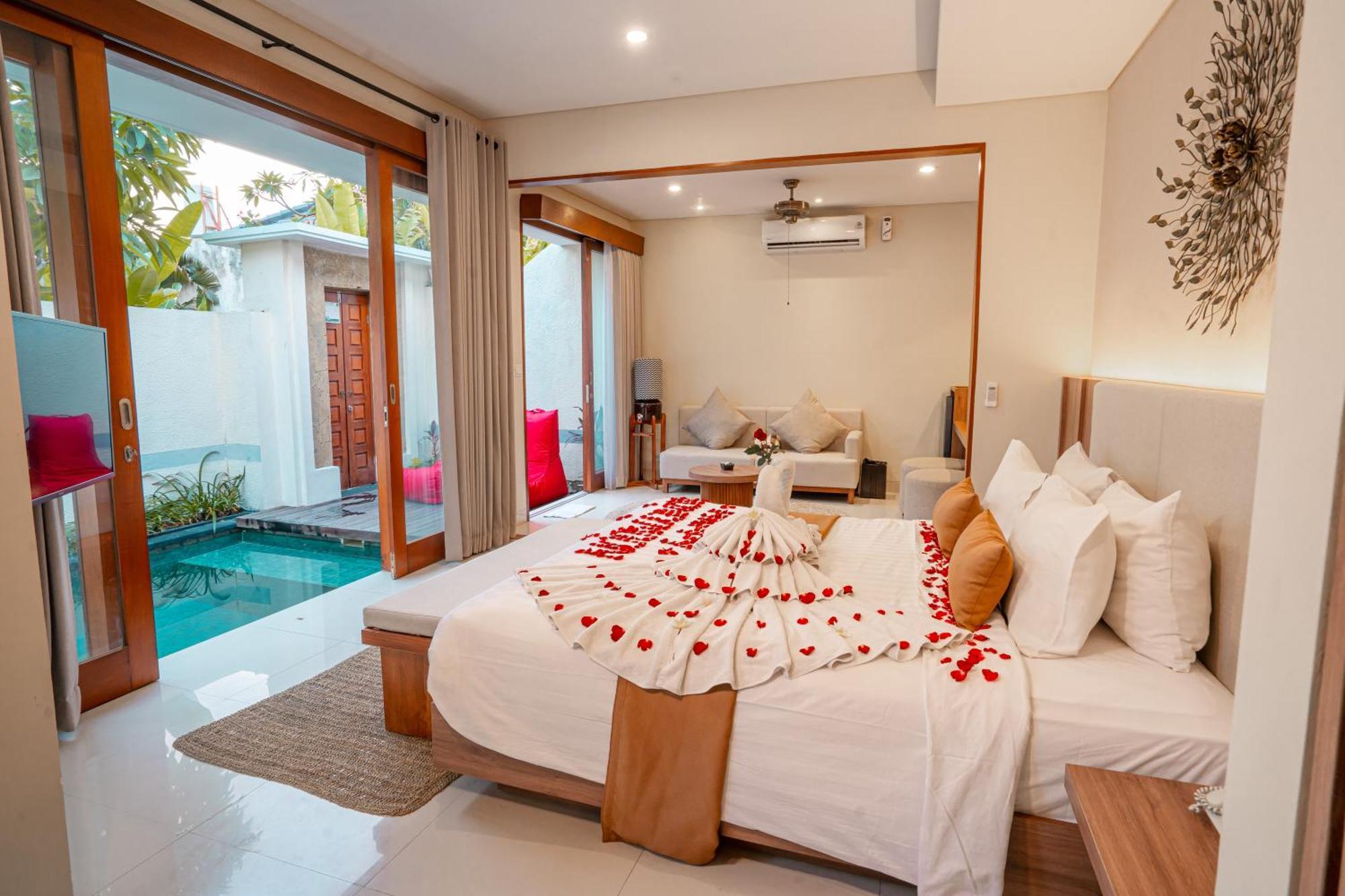 The Sakaye Villas & Spa Легиан Номер фото